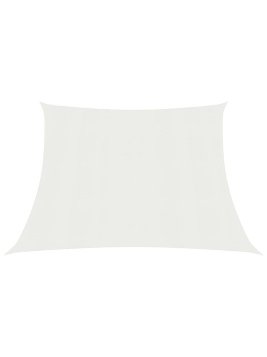 Plachta proti slunci 160 g/m² bílá 3/4 x 2 m HDPE