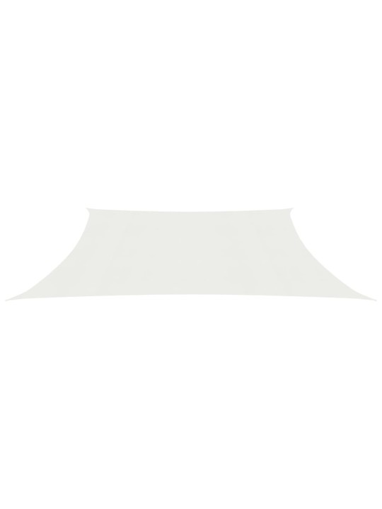 Plachta proti slunci 160 g/m² bílá 3/4 x 2 m HDPE