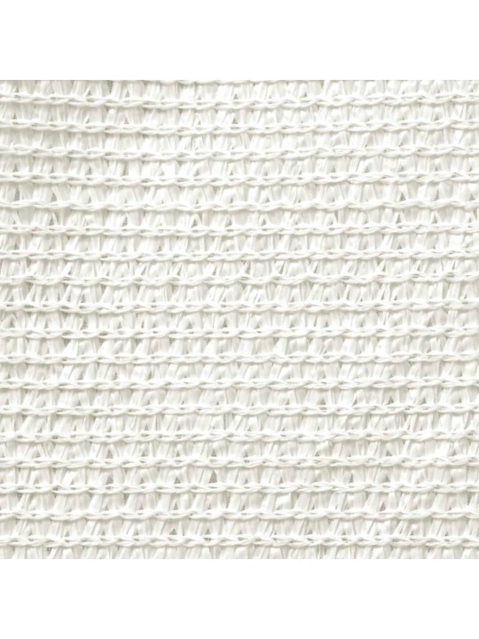 Plachta proti slunci 160 g/m² bílá 3/4 x 2 m HDPE