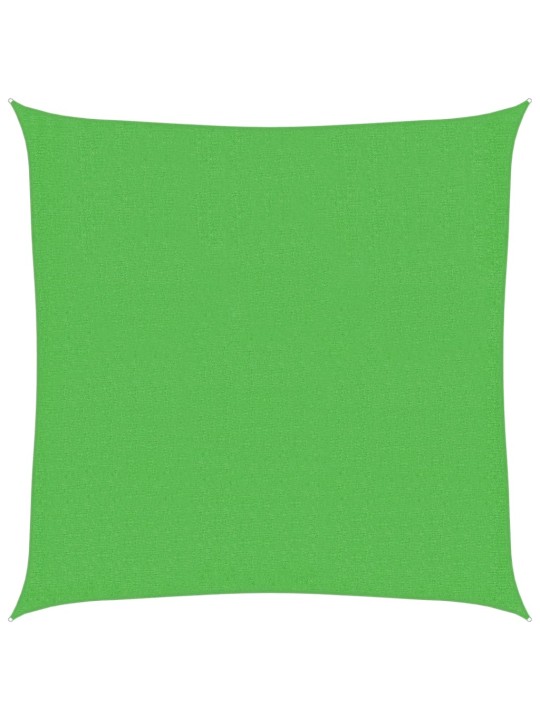 Plachta proti slunci 160 g/m² světle zelená 3 x 3 m HDPE
