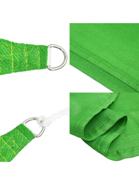 Stínicí plachta 160 g/m² světle zelená 3,5 x 5 m hdpe