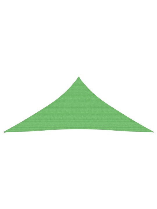 Stínící plachta 160 g/m² světle zelená 4,5 x 4,5 x 4,5 m HDPE