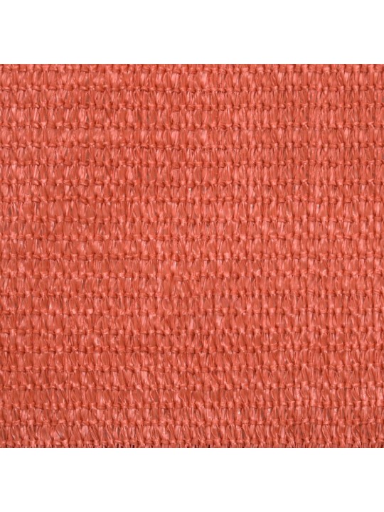 Plachta proti slunci 160 g/m² čtverec terakota 2,5 x 2,5 m HDPE
