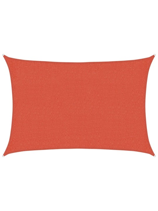 Stínicí plachta 160 g/m² terakotová 2 x 2,5 m HDPE