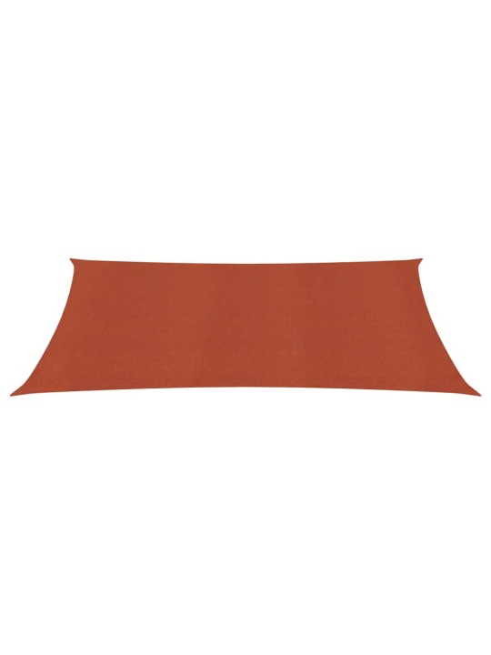 Stínící plachta 160 g/m² cihlová 2 x 4 m HDPE