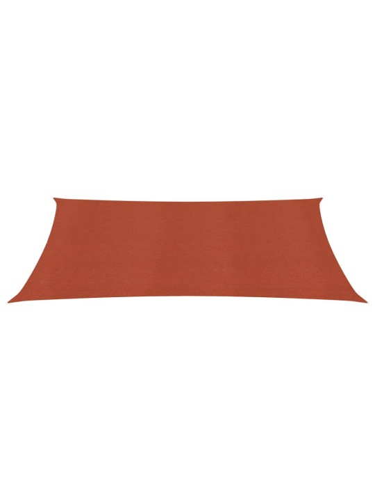 Stínící plachta 160 g/m² cihlová 2 x 4,5 m HDPE