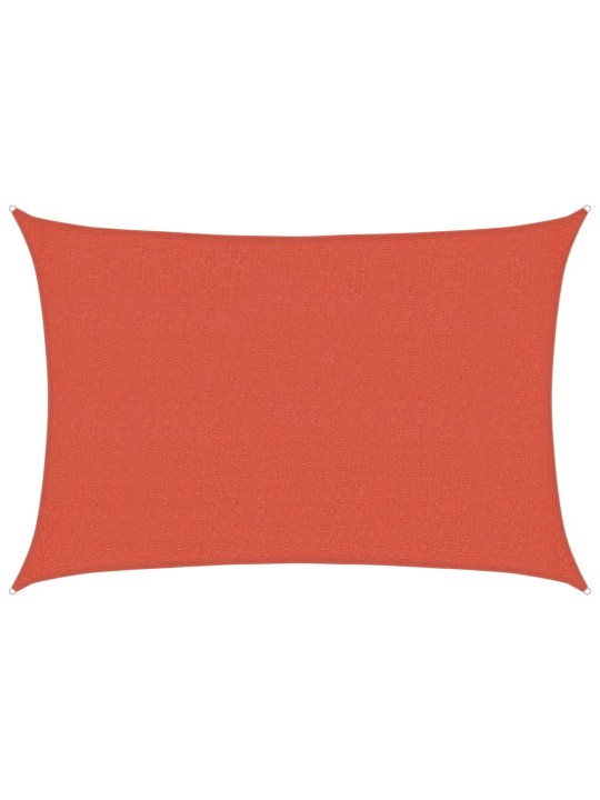 Stínící plachta 160 g/m² cihlová 2,5 x 4 m hdpe