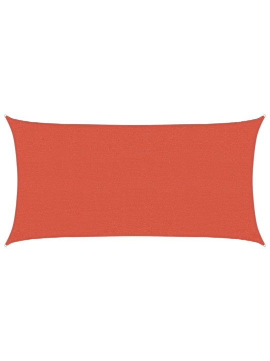 Stínící plachta 160 g/m² cihlová 2,5 x 5 m HDPE