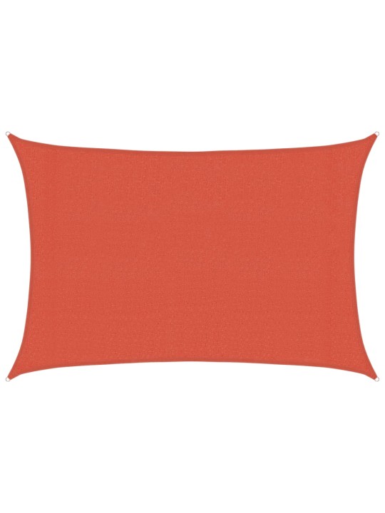 Stínící plachta 160 g/m² cihlová 3 x 4,5 m HDPE