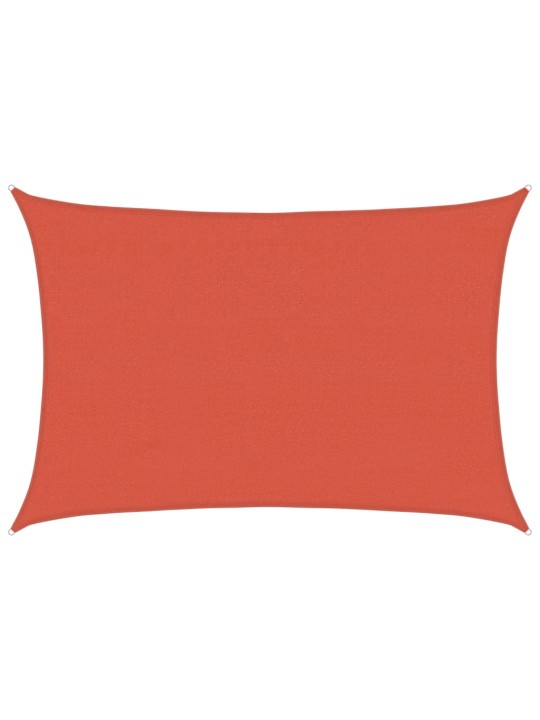 Stínící plachta 160 g/m² cihlová 4 x 5 m hdpe