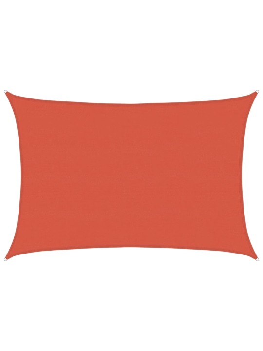 Stínící plachta 160 g/m² cihlová 5 x 7 m HDPE
