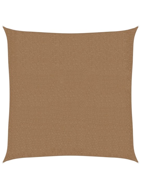 Stínící plachta 160 g/m² taupe 2,5 x 2,5 m HDPE