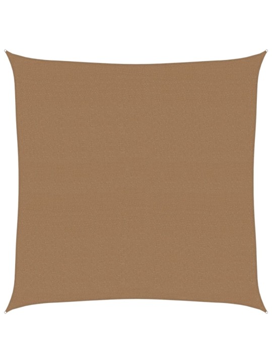 Stínící plachta 160 g/m² taupe 4 x 4 m HDPE