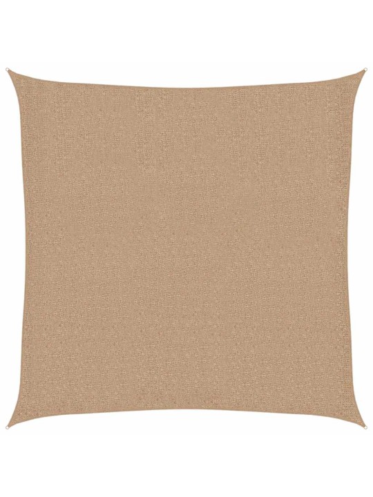 Stínící plachta 160 g/m² taupe 5 x 5 m hdpe