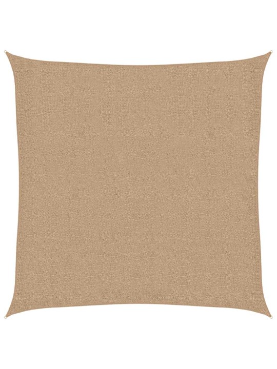 Stínící plachta 160 g/m² taupe 7 x 7 m hdpe