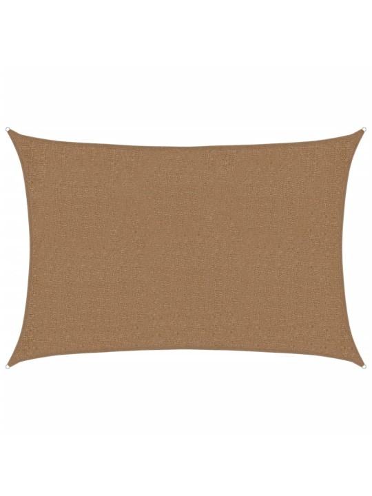 Stínící plachta 160 g/m² taupe 2 x 3 m HDPE