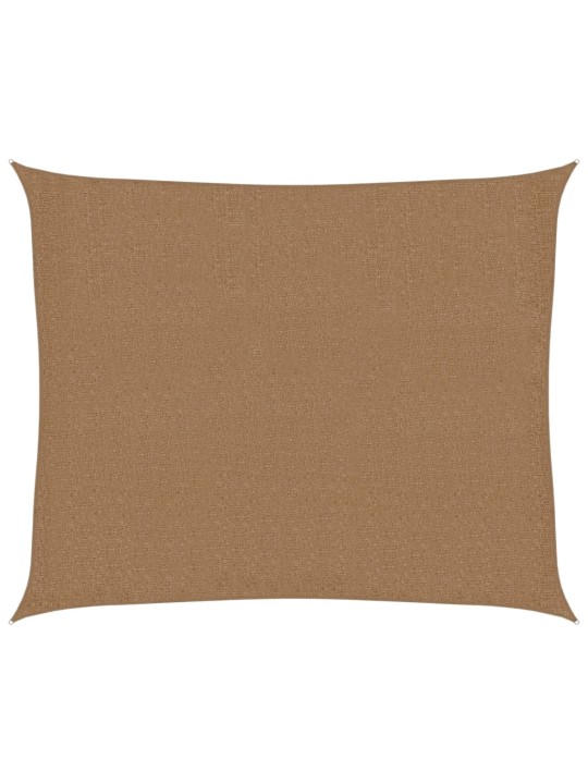 Stínicí plachta 160 g/m² taupe 2,5 x 3 m HDPE