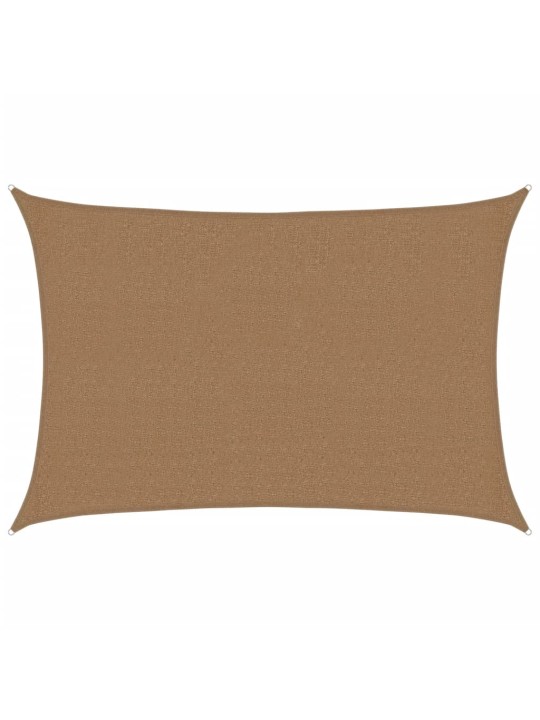 Stínící plachta 160 g/m² taupe 2,5 x 4 m HDPE