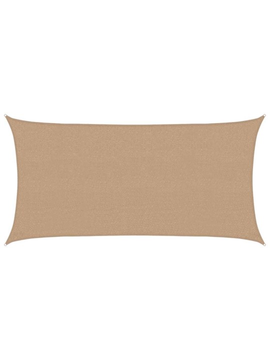 Stínící plachta 160 g/m² taupe 2,5 x 5 m hdpe