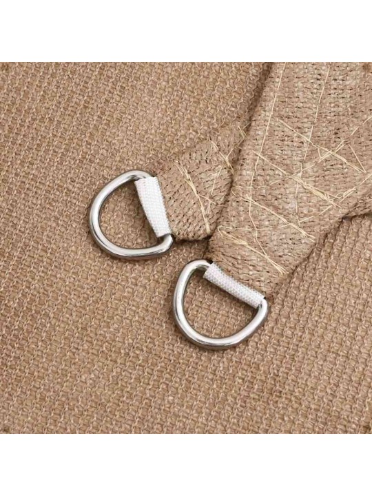 Stínící plachta 160 g/m² taupe 3 x 4 m hdpe