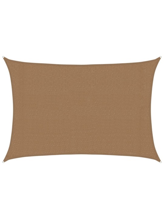 Stínící plachta 160 g/m² taupe 3 x 5 m HDPE