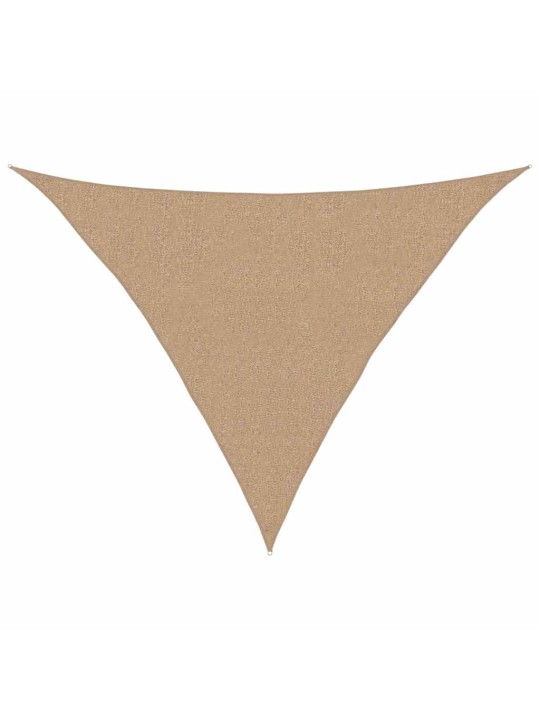 Stínící plachta 160 g/m² taupe 3 x 3 x 4,2 m hdpe