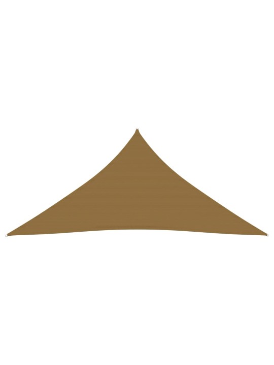 Stínící plachta 160 g/m² taupe 3 x 4 x 4 m HDPE