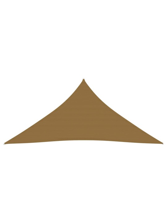 Stínící plachta 160 g/m² taupe 4 x 4 x 4 m HDPE