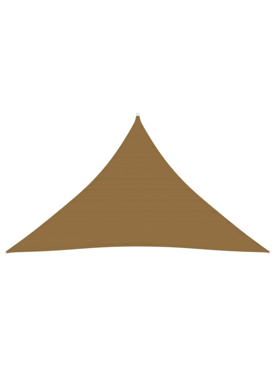 Stínící plachta 160 g/m² taupe 5 x 5 x 6 m HDPE