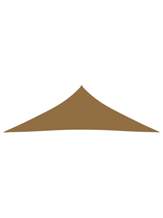 Stínící plachta 160 g/m² taupe 5 x 5 x 6 m HDPE
