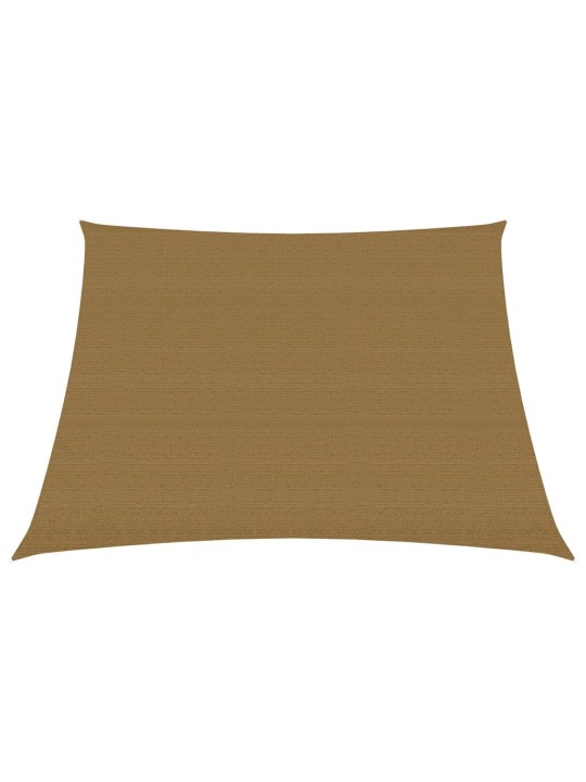 Stínící plachta 160 g/m² taupe 3/4 x 2 m HDPE