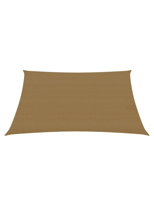 Stínící plachta 160 g/m² taupe 4/5 x 3 m HDPE
