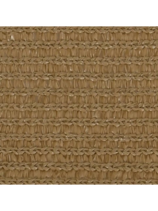 Stínící plachta 160 g/m² taupe 4/5 x 3 m HDPE