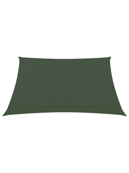 Stínicí plachta 160 g/m² tmavě zelená 4,5 x 4,5 m HDPE