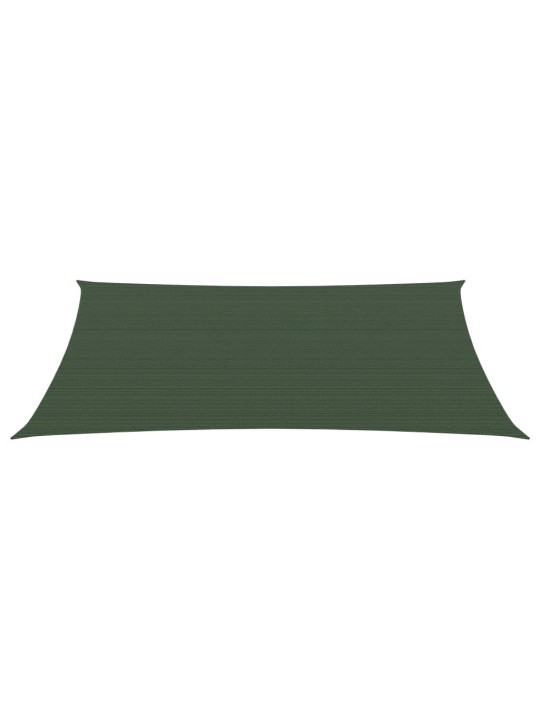 Plachta proti slunci 160 g/m² tmavě zelená 2,5 x 4 m HDPE