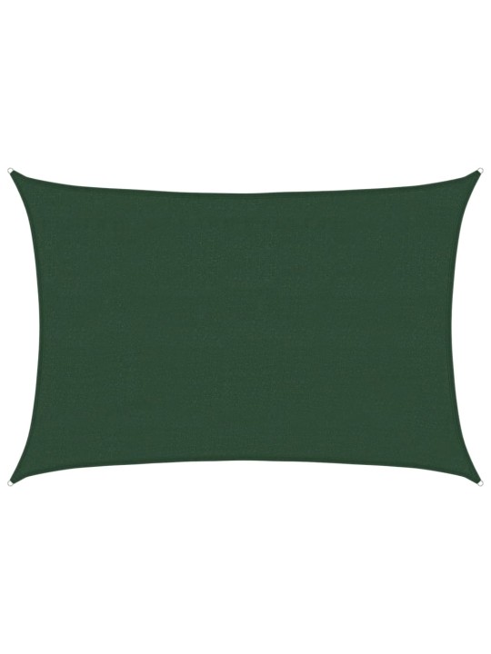 Plachta proti slunci 160 g/m² tmavě zelená 4 x 5 m hdpe