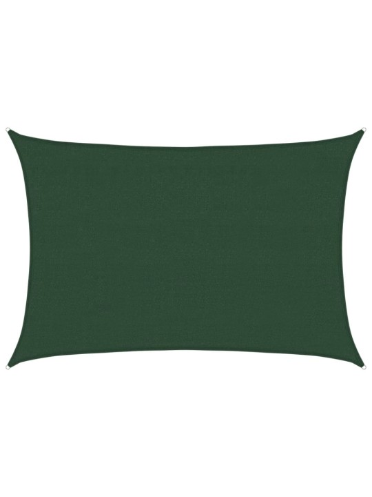 Stínící plachta 160 g/m² tmavě zelená 4 x 6 m hdpe