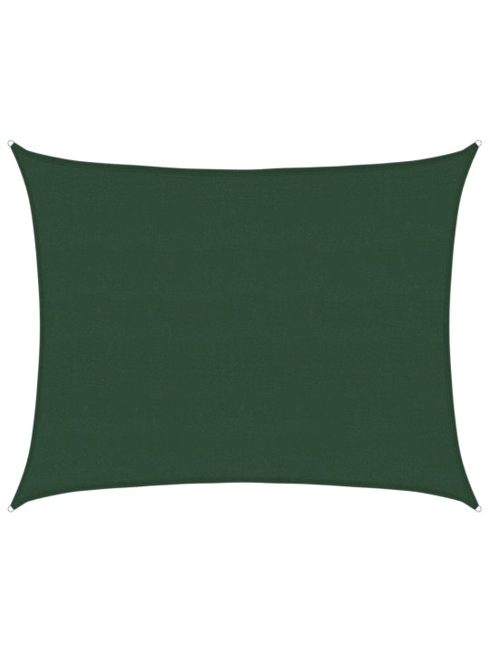 Plachta proti slunci 160 g/m² tmavě zelená 6 x 8 m hdpe