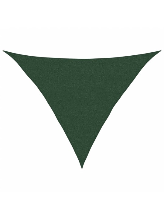 Plachta proti slunci 160 g/m² tmavě zelená 2,5x2,5x3,5 m hdpe