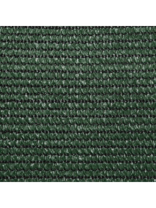 Plachta proti slunci 160 g/m² tmavě zelená 2,5x2,5x3,5 m hdpe