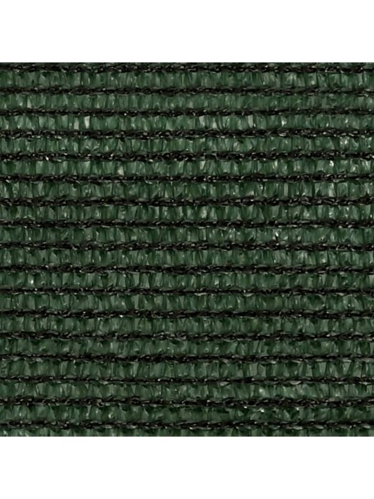 Plachta proti slunci 160 g/m² tmavě zelená 3 x 3 x 4,2 m HDPE