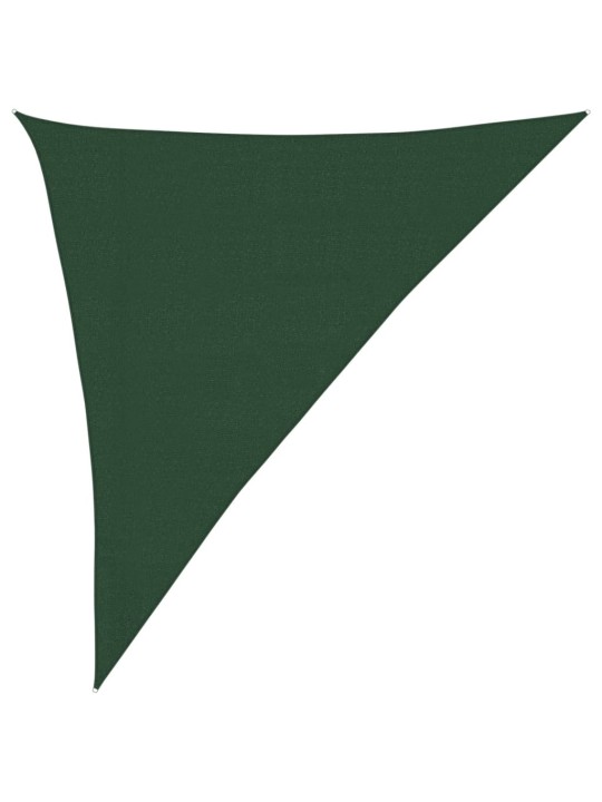 Plachta proti slunci 160 g/m² tmavě zelená 3 x 4 x 5 m hdpe