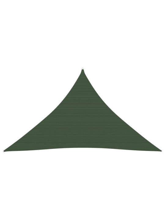 Stínící plachta 160 g/m² tmavě zelená 3,5 x 3,5 x 4,9 m HDPE