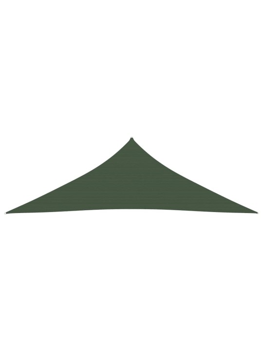 Stínící plachta 160 g/m² tmavě zelená 3,5 x 3,5 x 4,9 m HDPE