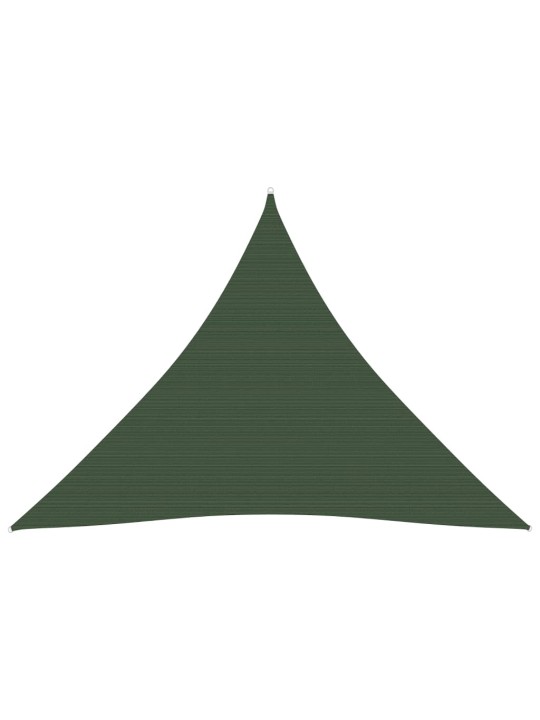 Plachta proti slunci 160 g/m² tmavě zelená 4 x 4 x 4 m HDPE