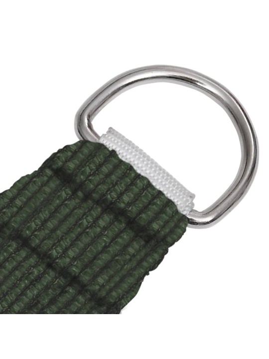 Plachta proti slunci 160 g/m² tmavě zelená 4 x 4 x 4 m HDPE