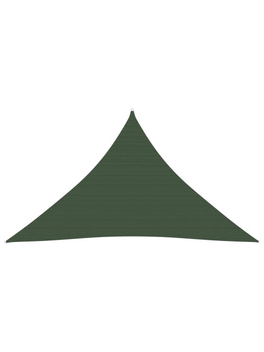 Stínící plachta 160 g/m² tmavě zelená 4 x 4 x 5,8 m HDPE