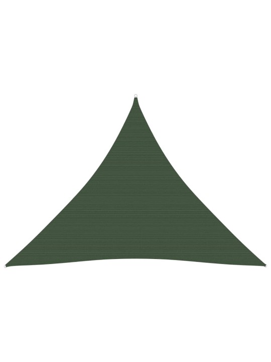 Stínící plachta 160 g/m² tmavě zelená 4,5 x 4,5 x 4,5 m HDPE