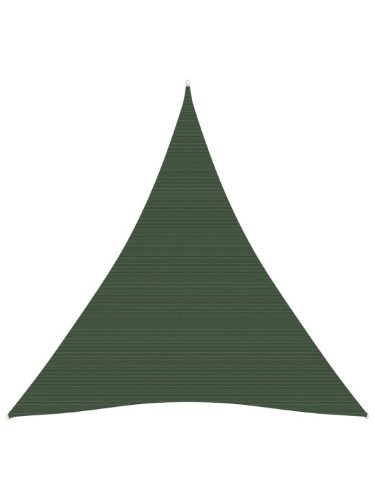 Stínící plachta 160 g/m² tmavě zelená 4 x 5 x 5 m HDPE