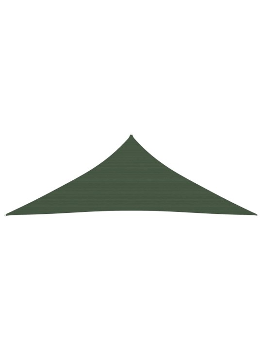 Plachta proti slunci 160 g/m² tmavě zelená 5 x 5 x 5 m HDPE